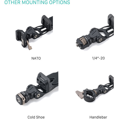 Адаптер 15-мм супорта для поворотного тримача смартфона Tilta 15mm Rod Adapter for Rotatable Phone Mounting Bracket V2 (TA-PMB5-15-B) | від бренду Tilta