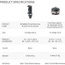 Поворотний тримач для смартфона з адаптером холодного черевика Tilta Rotatable Phone Mounting Bracket V2 with Cold Shoe Mount (TA-PMB5-CSK-B) | від бренду Tilta