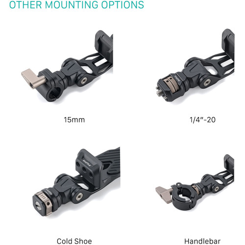 Адаптер NATO-рейки для поворотного тримача смартфона Tilta NATO Adapter for Rotatable Phone Mounting Bracket V2 (TA-PMB5-NT-B) | від бренду Tilta