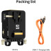 Батарейна площадка ZGCINE VM-HS1 Hot-Swap V-Mount Battery Plate (Orange) (VM-HS1-O) | ZGCINE