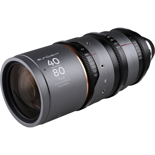 Об'єктив Venus Optics Laowa Sunlight 40-80mm T4.5 2x FF Anamorphic Zoom (ARRI PL, Amber) (VE4080PLA) | LAOWA