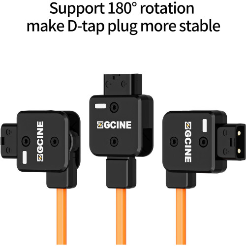 Кабель живлення ZGCINE DT-LMS D-Tap to 2-Pin LEMO 0B Male Braided Power Cable (60cm) (DT-LMS) | ZGCINE