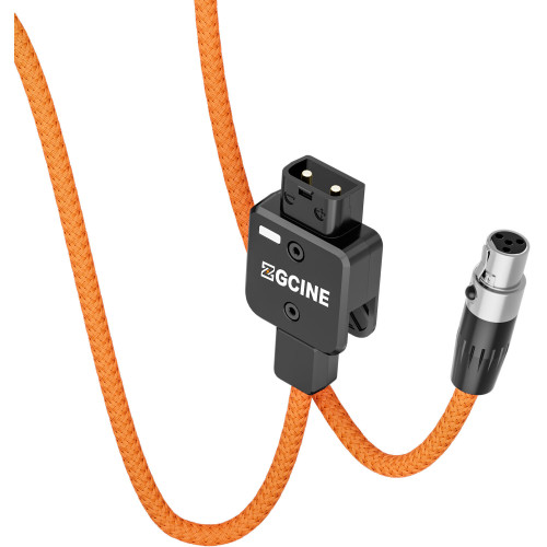 Кабель живлення ZGCINE DT-MX D-Tap to 4-Pin Mini-XLR Power Cable for TVLogic Monitors (60cm) (DT-MX) | ZGCINE