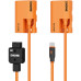 Фіктивна батарея ZGCINE PD-LPE6P USB-C to LP-E6P Braided Dummy Battery Cable (23.6') (PD-LPE6P) | ZGCINE