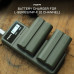 Зарядное устройство Tilta 2-Bay NP-F/L-Series Battery Charger (TBC-LS-GN) | Tilta