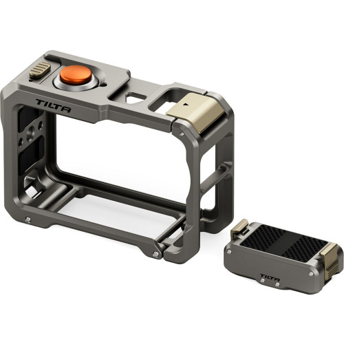 Клітка Tilta Camera Cage Base Kit for DJI Osmo Action 6 (Titanium Gray) (TA-T95-A-TG) | Tilta