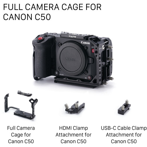 Клітка Tilta Full Camera Cage for Canon C50 (Black) (TA-T93-FCC-B) | Tilta