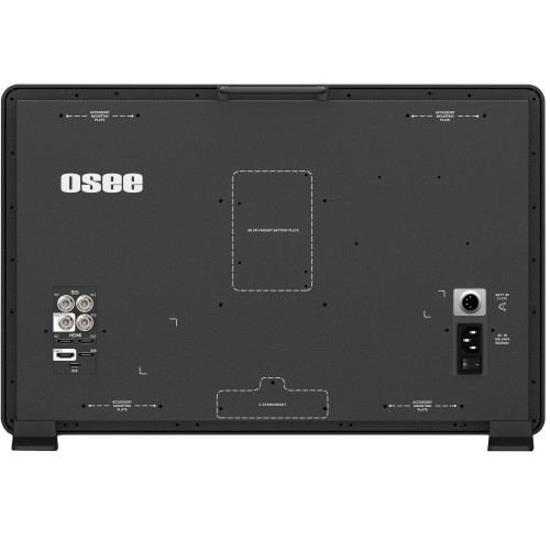 Відеомонітор OSEE MEGA 22S4 21.5' Horizontal/Vertical Multiview Production Monitor with Gold/V-Mount Plates (Mega 22S4 KIT) | від бренду OSEE