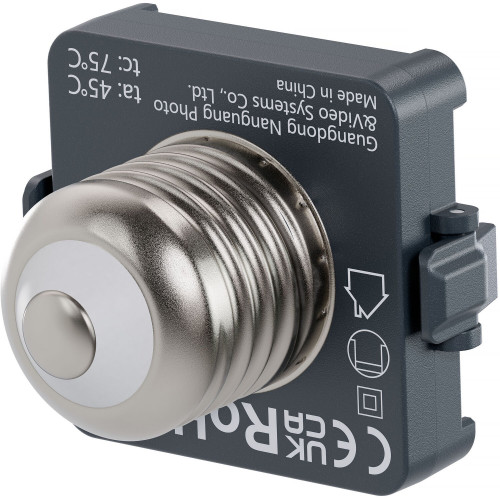 Магнитный адаптер для цоколя E27 Nanlux Magnetic E27 Socket Adapter for Evoke 5C (AS-MSA-E27-EV5C) | от бренда Nanlux