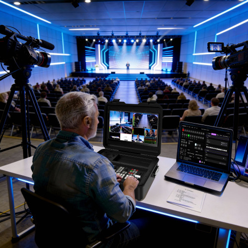 Відеомікшер OSEE GoStream Duet 8 ISO 8-Channel Live Stream Video Mixer-Switcher Kit (GoStream Duet 8 ISO Kit) | від бренду OSEE