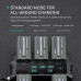 Зарядна станція на 6 слотів Tilta Foldable 6-Bay Charging Station for L-Series/NP-F Batteries (TBC-NPF-B) | від бренду Tilta