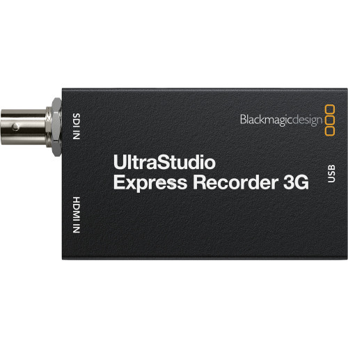 Пристрій для захоплення відео Blackmagic Design UltraStudio Express Recorder 3G (BDLKULSDMAEXREC3G) | від бренду Blackmagic