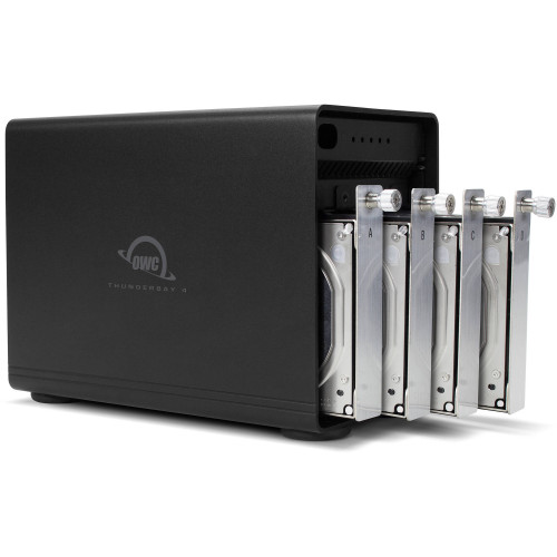 Внешний корпус для накопителей OWC ThunderBay 4 4-Bay Thunderbolt 3 RAID 5 Enclosure (OWCTB3SRKIT0GB) | от бренда OWC