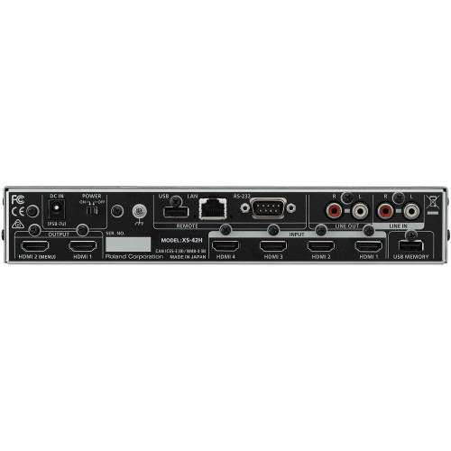 Матричный видеомикшер Roland XS-42H Matrix Switcher 4 x 2 HDMI (XS-42H) | Roland