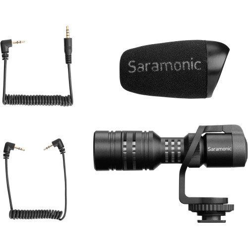 Накамерний мікрофон Saramonic Vmic Mini Ultracompact Camera-Mount Shotgun Microphone (Vmic Mini) | Saramonic