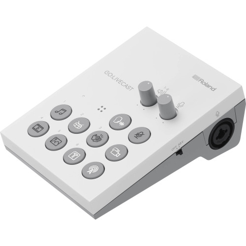 Портативный микшер Roland GO:LIVECAST Live Streaming Audio and Video Studio for Smartphones and Tablets (GOLIVECAST) | Roland