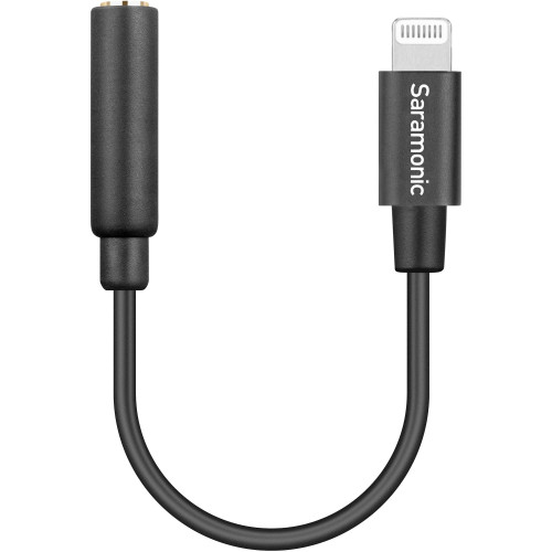 Переходник Saramonic SR-C2002 3.5mm TRRS Female to Lightning Adapter Cable for Audio to/from iPhone (SR-C2002) | Saramonic