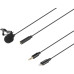 Петличний мікрофон Saramonic LavMicro U1A Omnidirectional Lavalier Microphone with Lightning Connector for iOS Devices (LavMicro U1A) | Saramonic