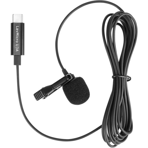 Петличний мікрофон Saramonic LavMicro U3A Omnidirectional Lavalier Microphone with USB Type-C Connector for Android Devices (LavMicro U3A) | Saramonic
