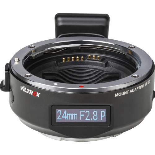 Адаптер байонета Viltrox Mark V EF-E5 Canon EF Lens to Sony E-Mount Body Adapter with OLED Screen (EF-E5) | от бренда Viltrox