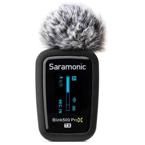 Компактна радіосистема Saramonic Blink 500 ProX B1 Digital Camera-Mount Wireless Omni Lavalier Microphone System (Black, 2.4 GHz) (BLINK 500 PROX B1) | Saramonic