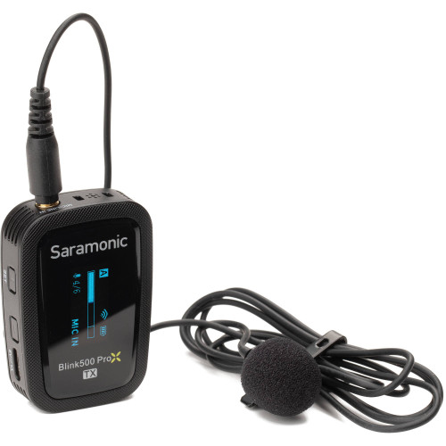 Компактна радіосистема Saramonic Blink 500 ProX B2 2-Person Digital Camera-Mount Wireless Omni Lavalier Microphone System (Black, 2.4 GHz) (BLINK 500 PROX B2) | Saramonic