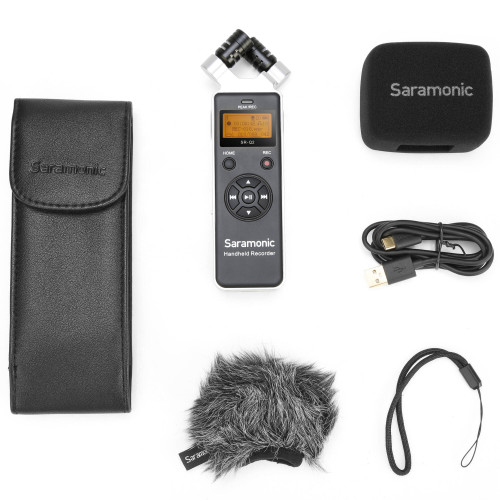 Аудіо рекордер Saramonic SR-Q2 Handheld Audio Recorder with X/Y Stereo Microphone (SR-Q2) | Saramonic