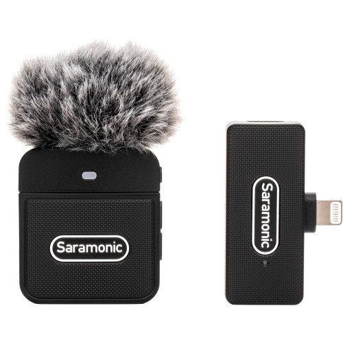 Компактна радіосистема Saramonic Blink 100 B3 Compact Digital Wireless Clip-On Microphone System with Lightning Connector (2.4 GHz) (Blink100 B3) | Saramonic