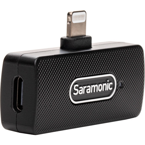 Компактна радіосистема Saramonic Blink 100 B4 2-Person Compact Digital Wireless Clip-On Microphone System with Lightning Connector (2.4 GHz) (Blink 100 B4) | Saramonic