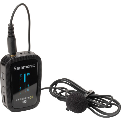 Компактна радіосистема Saramonic Blink 500 ProX B6 Two-Person Digital Wireless Lavalier Microphone System with USB-C Connector (2.4 GHz) (BLINK 500 ProX B6) | Saramonic