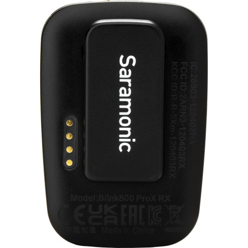 Цифровий передавач Saramonic Blink 500 ProX TX Transmitter with Built-In Mic and Lavalier Mic (2.4 GHz) (BLINK 500 ProX TX) | Saramonic