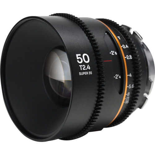 Анаморфний об'єктив Venus Optics Laowa Nanomorph 50mm T2.4 1.5x S35 Anamorphic Lens (ARRI PL & Canon EF, Amber Flare) (VE5024PLEFA) | LAOWA