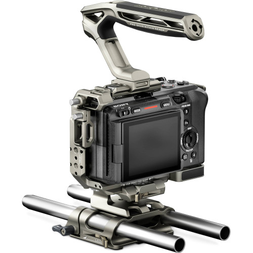 Клітка Tilta Camera Cage Basic Kit v2 for Sony FX3 & FX30 (Titanium Gray) (TA-T16-A-TG) | від бренду Tilta