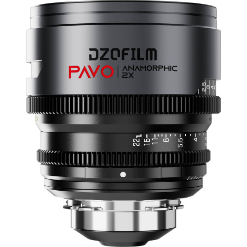 Комплект об'єктивів DZOFilm PAVO 2x Anamorphic 28/40/75mm T2.1 3-Lens Set (Neutral Coating, PL/EF Mount, Feet) (DZO-PAA3PLМN) | DZOFilm