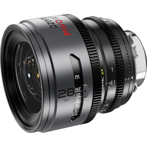Об'єктив DZOFilm PAVO 28mm T2.1 2x Anamorphic Prime Lens (Neutral Coating, PL/EF Mount) (DZO-PA2821PLМN) | DZOFilm