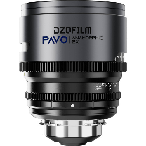 Комплект об'єктивів DZOFilm PAVO 2x Anamorphic 28/40/75mm T2.1 3-Lens Set (Blue Coating, PL/EF Mount) (DZO-PAA3PLMB) | DZOFilm
