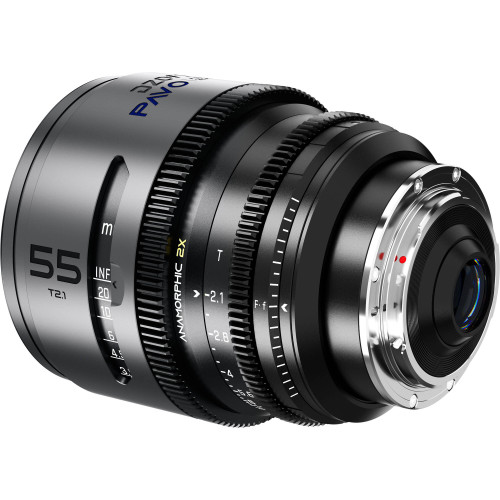 Об'єктив DZOFilm PAVO 55mm T2.1 2x Anamorphic Prime Lens (Blue Coating, PL/EF Mount) (DZO-PA5521PLMB) | DZOFilm