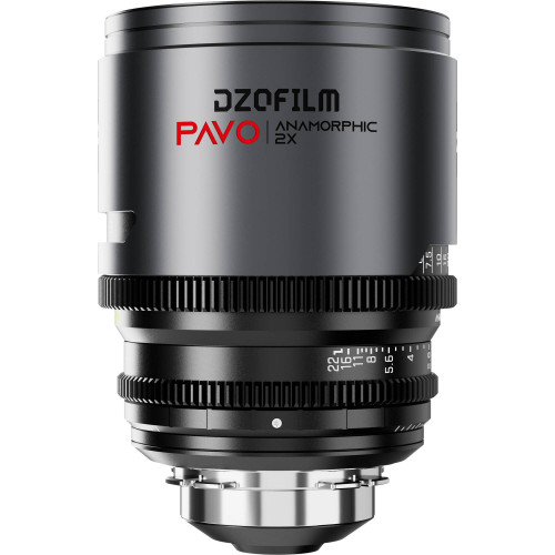 Комплект об'єктивів DZOFilm PAVO 2x Anamorphic 28/40/75mm T2.1 3-Lens Set (Neutral Coating, PL/EF Mount, Feet) (DZO-PAA3PLМN) | DZOFilm