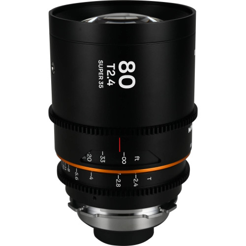 Анаморфний об'єктив Venus Optics Laowa Nanomorph 80mm T2.4 1.5x S35 Anamorphic Lens (Micro Four Thirds, Amber Flare) (VE8024MFTA) | LAOWA