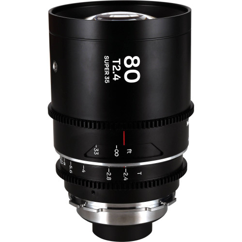 Анаморфний об'єктив Venus Optics Laowa Nanomorph 80mm T2.4 1.5x S35 Anamorphic Lens (ARRI PL & Canon EF, Silver Flare)(VE8024PLEFS) | LAOWA