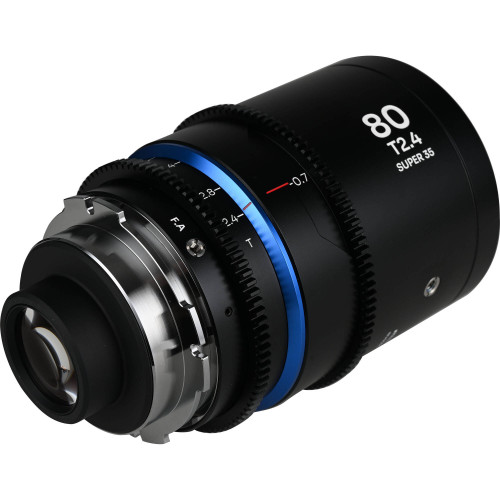 Анаморфний об'єктив Venus Optics Laowa Nanomorph 80mm T2.4 1.5x S35 Anamorphic Lens (ARRI PL & Canon EF, Blue Flare) (VE8024PLEFB) | LAOWA