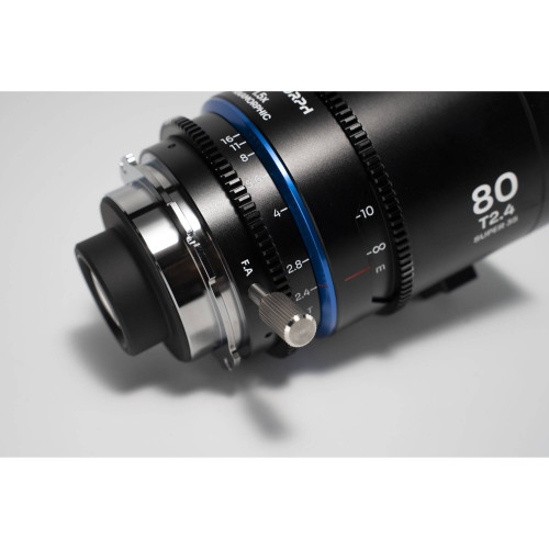 Анаморфний об'єктив Venus Optics Laowa Nanomorph 80mm T2.4 1.5x S35 Anamorphic Lens (ARRI PL & Canon EF, Blue Flare) (VE8024PLEFB) | LAOWA