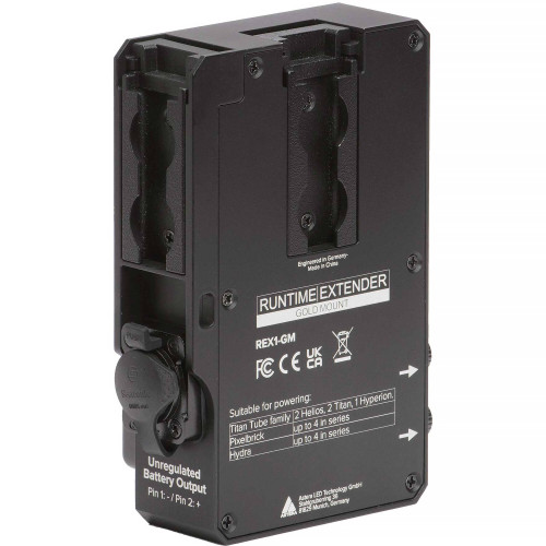 Батарейная площадка Astera RuntimeExtender Battery Plate (Gold Mount) (REX1-GM) | Astera