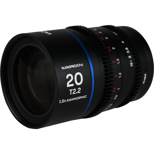 Анаморфный объектив Venus Optics Laowa Nanomorph 20mm T2.2 1.5x MFT Anamorphic Lens (Micro Four Thirds, Blue Flare)(VE2022MFTB) | LAOWA