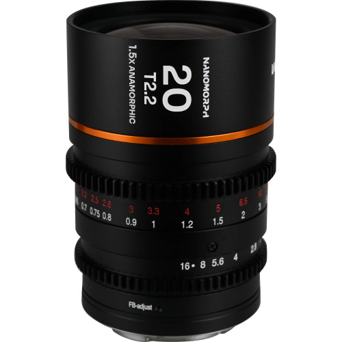 Анаморфный объектив Venus Optics Laowa Nanomorph 20mm T2.2 1.5x MFT Anamorphic Lens (Micro Four Thirds, Amber Flare)(VE2022MFTA) | LAOWA
