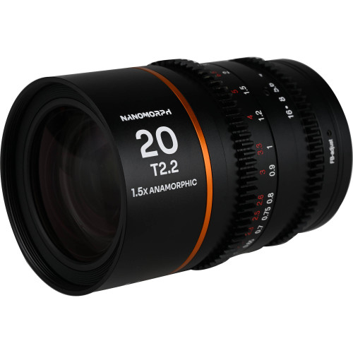 Анаморфный объектив Venus Optics Laowa Nanomorph 20mm T2.2 1.5x MFT Anamorphic Lens (Micro Four Thirds, Amber Flare)(VE2022MFTA) | LAOWA