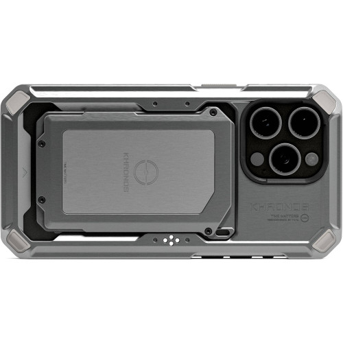 Чохол Tilta Khronos Mobile Filmmaking Case for iPhone 15 Pro Max (Titanium White) (TK-IP15-PMFC-TW) | Tilta