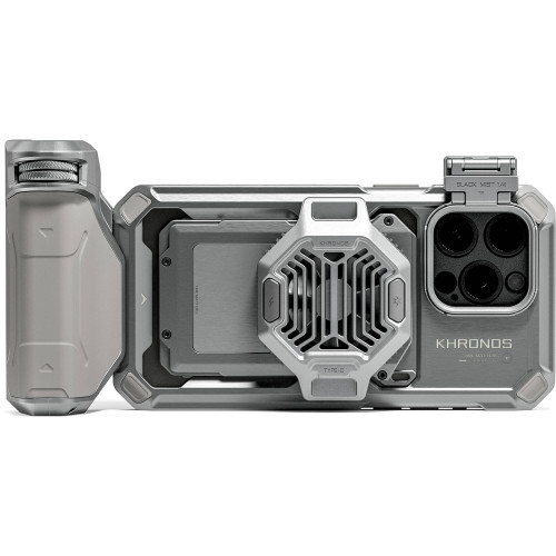 Комплект Tilta Khronos Advanced Kit for iPhone 15 Pro Max (Titanium White)(TK-IP15-PMC-TW) | Tilta