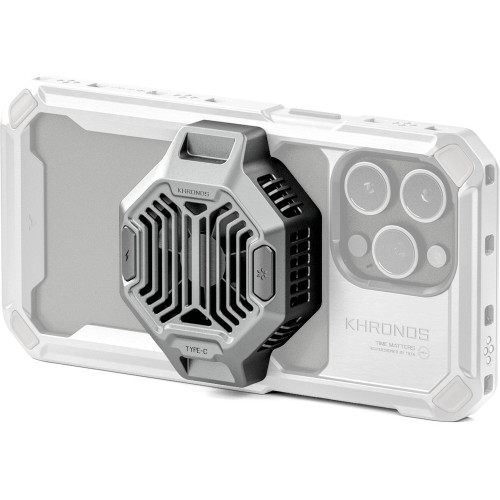 Система охолодження Tilta Khronos Cooling System for iPhone 15 Pro and Pro Max (Titanium White) (TK-IP-CS-TW) | Tilta