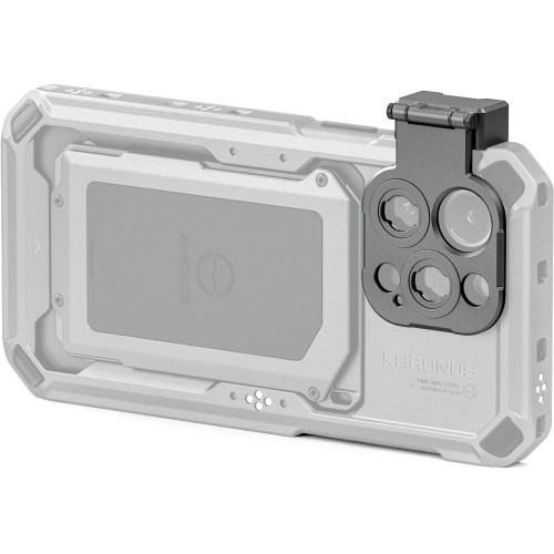 Кріплення для об'єктиву Tilta Khronos M-Series Lens Mount for iPhone 15 Pro and Pro Max (Space Gray) (TK-IP-MLA-SG) | Tilta
